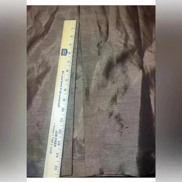 Jessica Howard Evening Dress – Size 12 – Metallic Bronze Cocktail Sheath - Picture 8 of 11